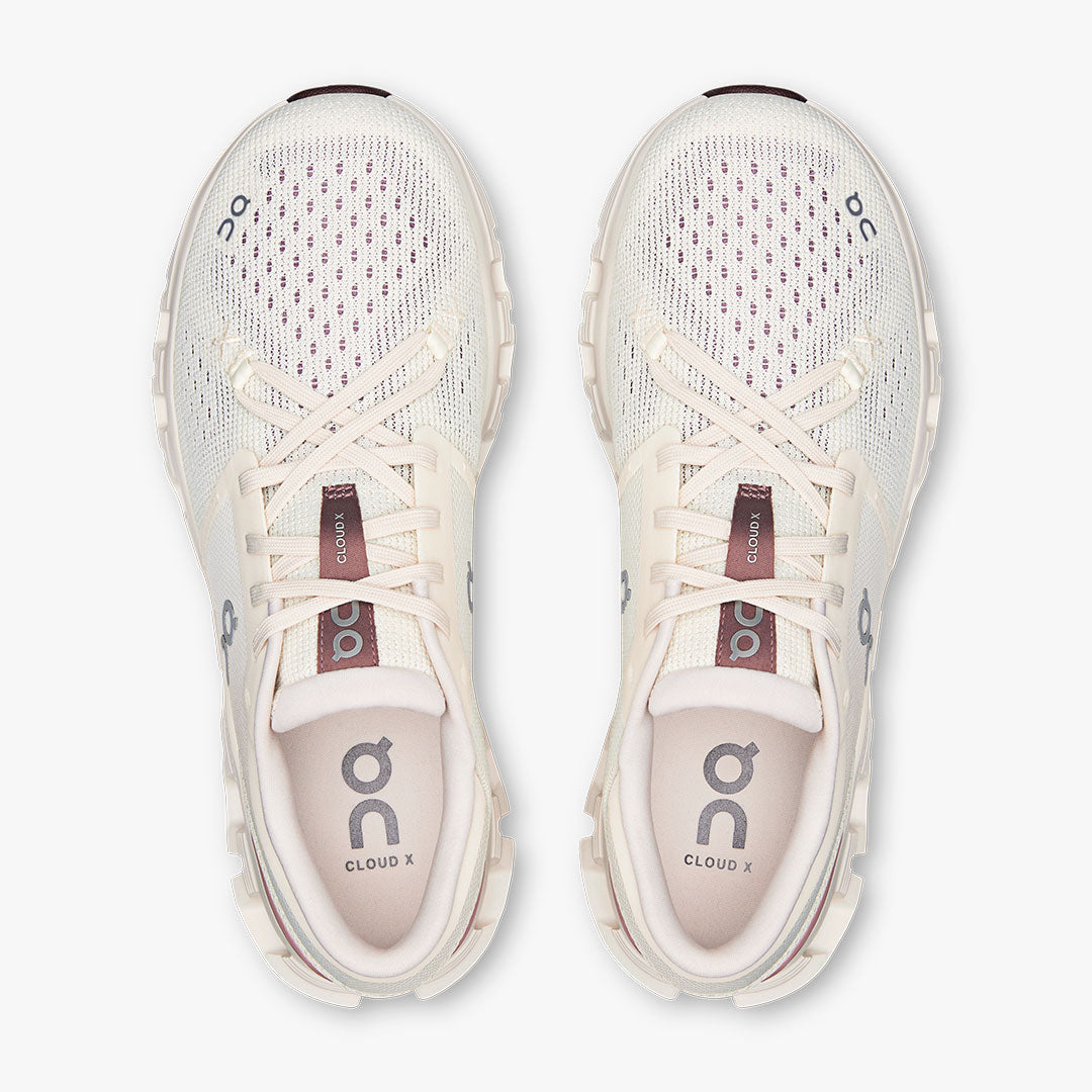 On Cloud X 4 W Ivory/Heron