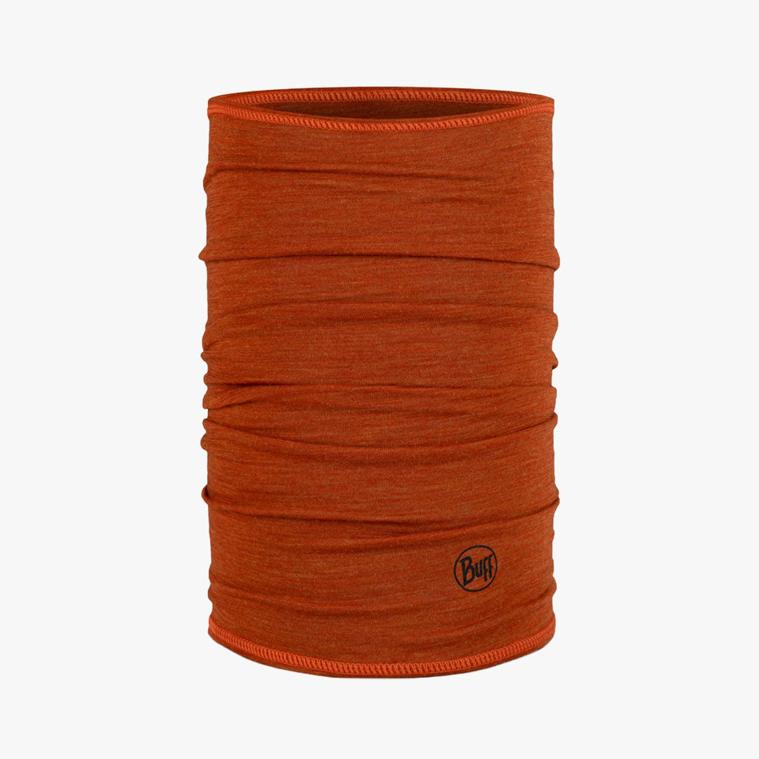 Neckwear Buff Merino Lightweight Solid Cinnamon