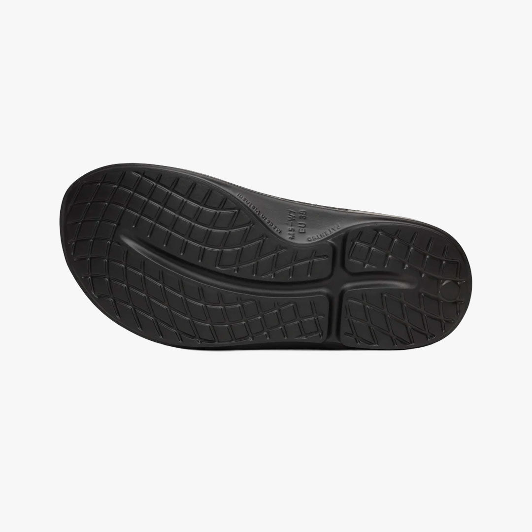 Sandalia Recovery Oofos OOAHH Sport Black Wave