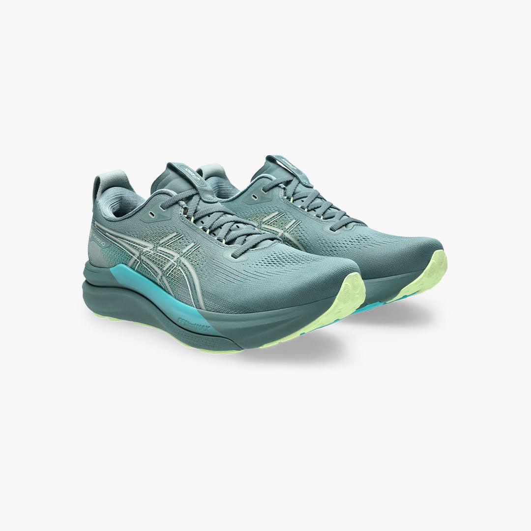 Asics Gel-Kayano 33 Teal/Yellow