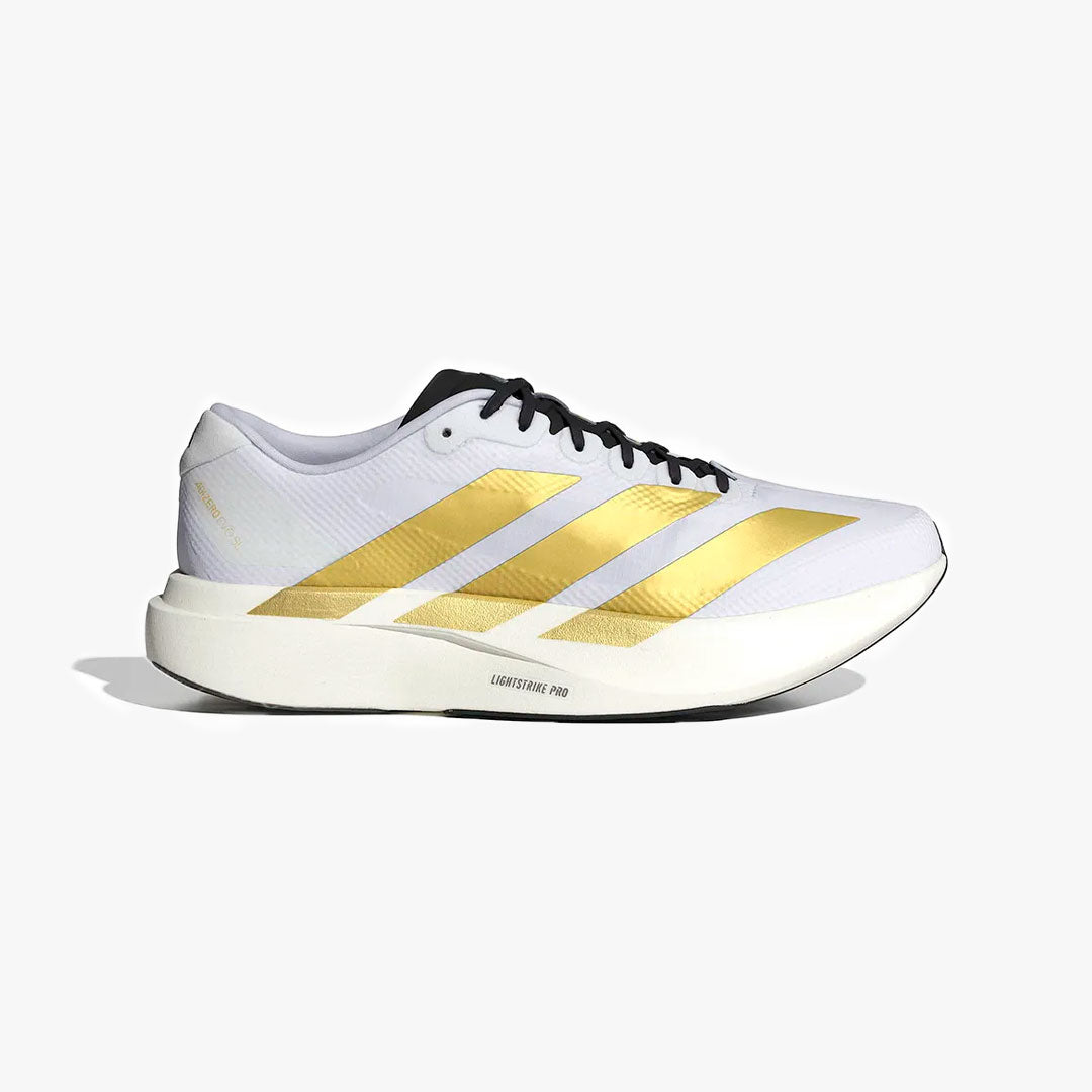 Adidas Adizero Evo SL Woven White/Matte Gold