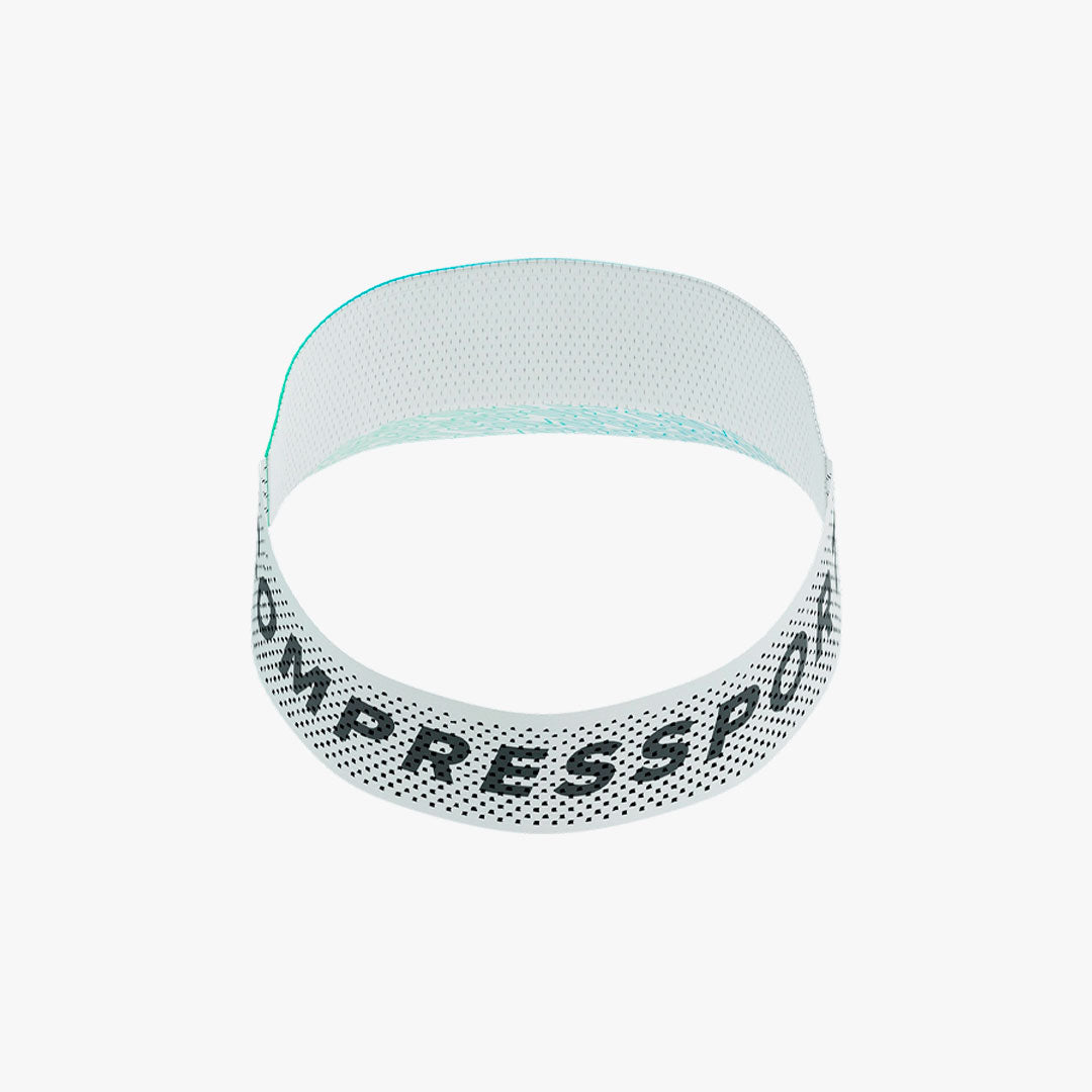 Compressport Pro Racing Visor Star White/Blue-Green