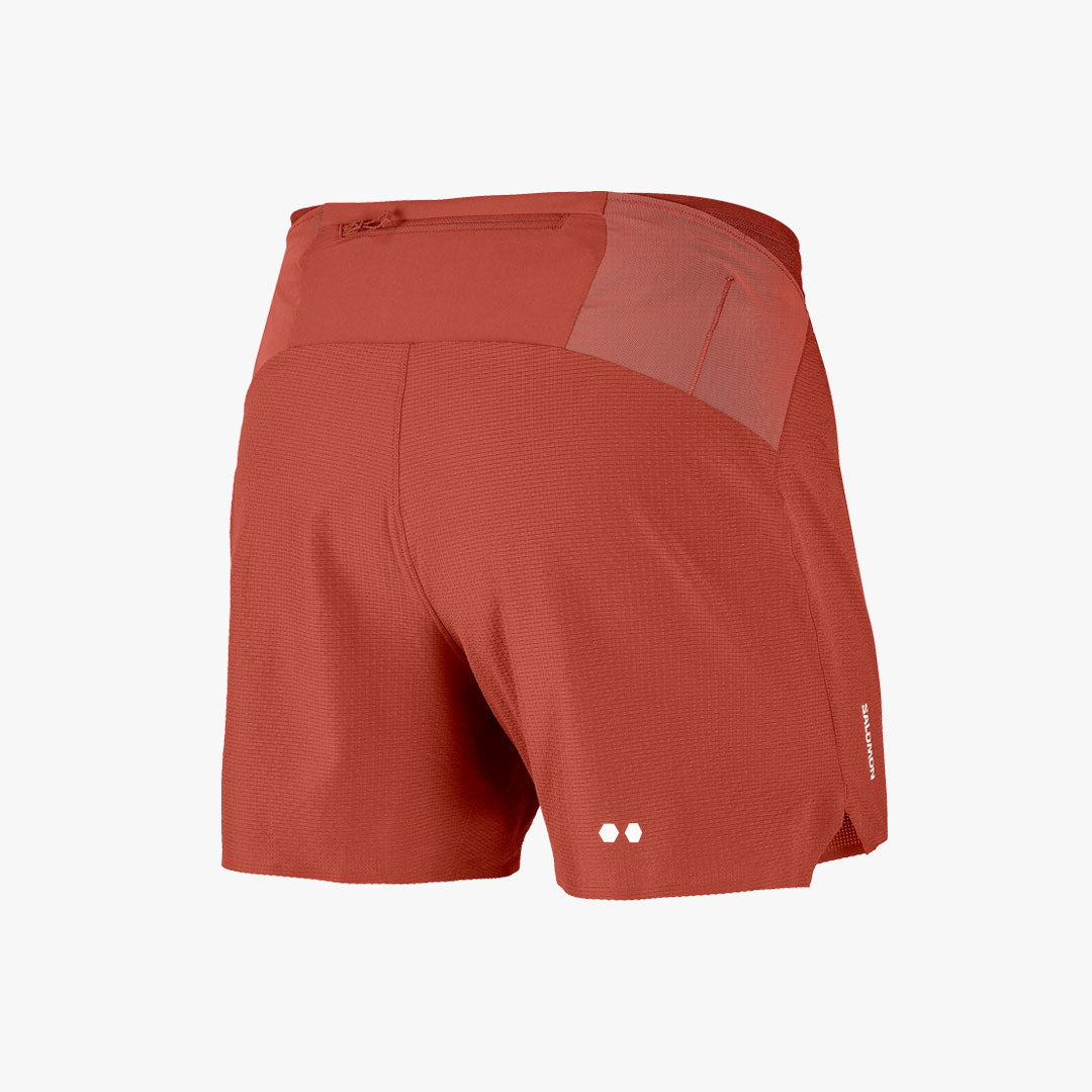 Pantalón Salomon Sense Aero Stow 5" Burnt Umber