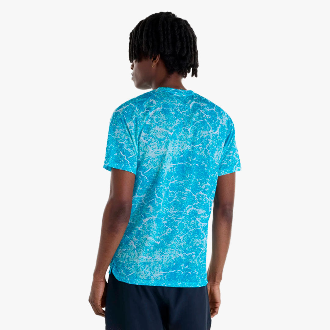 Camiseta New Balance Valencia Marathon Printed Athletics Multi Color