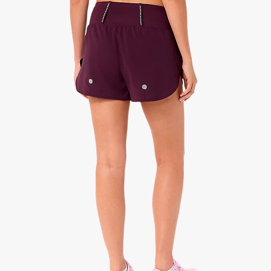 Pantalón Asics Road 3.5IN W Dark Aubergine
