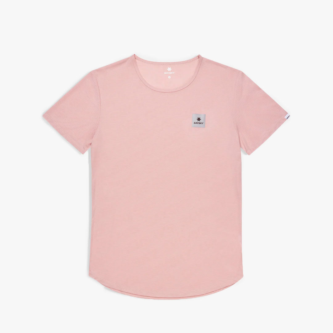 Camiseta Saysky Reactive Flow Pink Logo