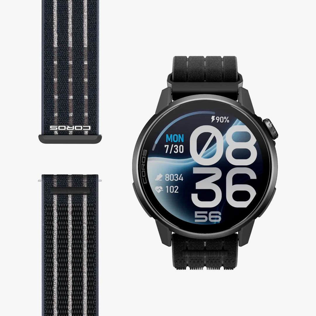 Coros Pace 4 Pro Nylon Black