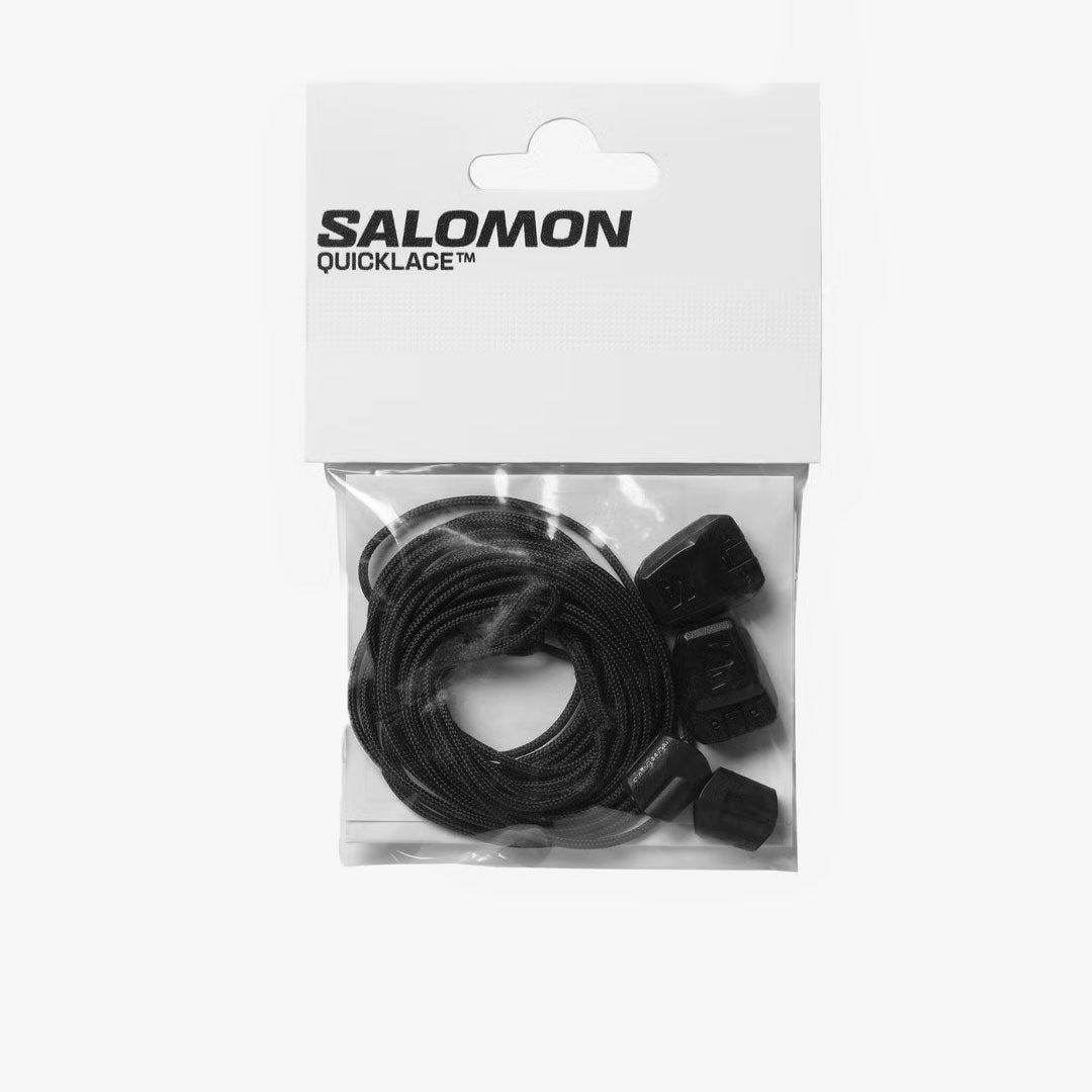 KIT SALOMON QUICKLACES BLACK