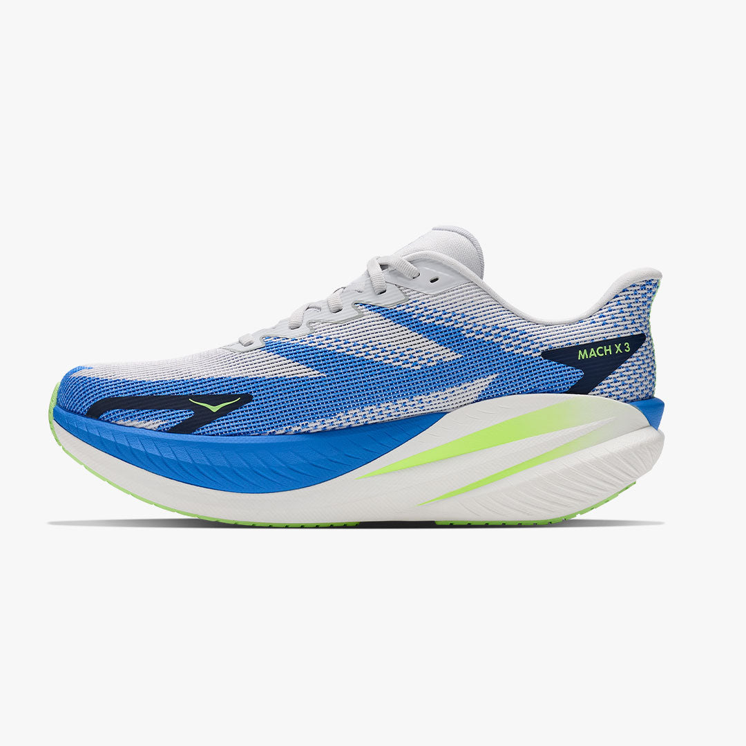Hoka Mach X 3 Grey/Virtual Blue