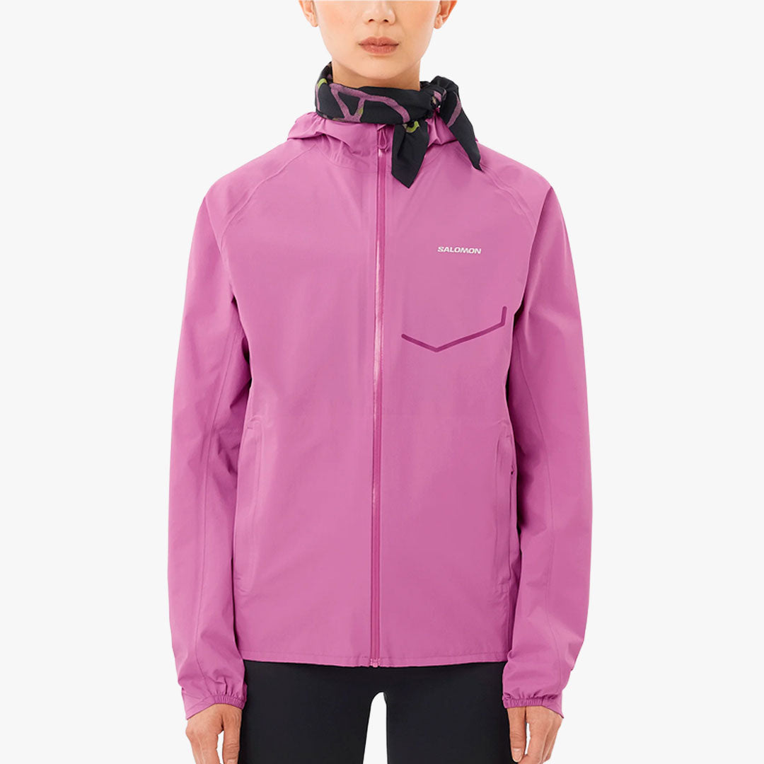 Chaqueta Salomon Bonatti Waterproof W Iris Orchid