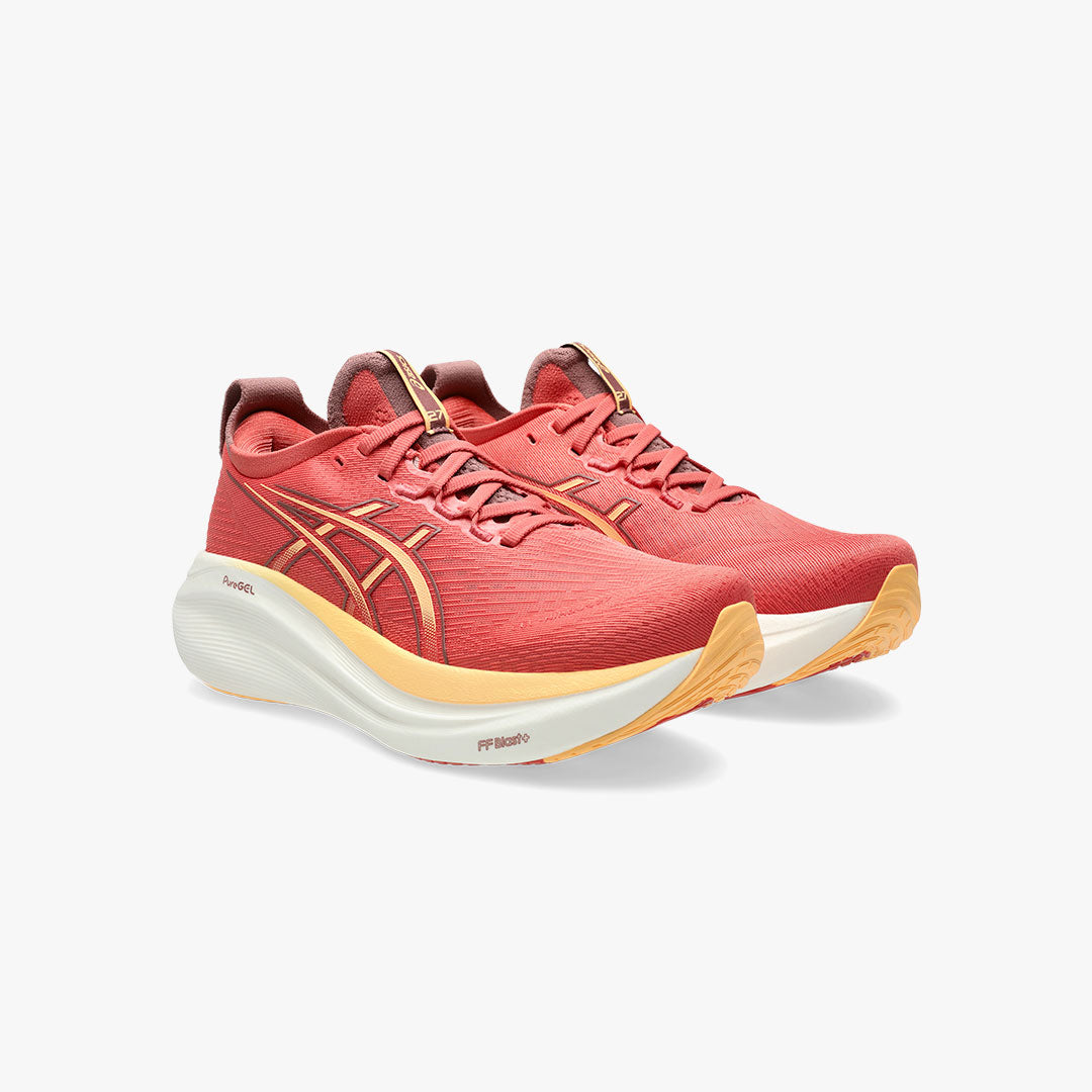 Asics Gel-Nimbus 27 W Red/Yellow