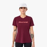 Camiseta Nnormal Race 02 W Burgundy