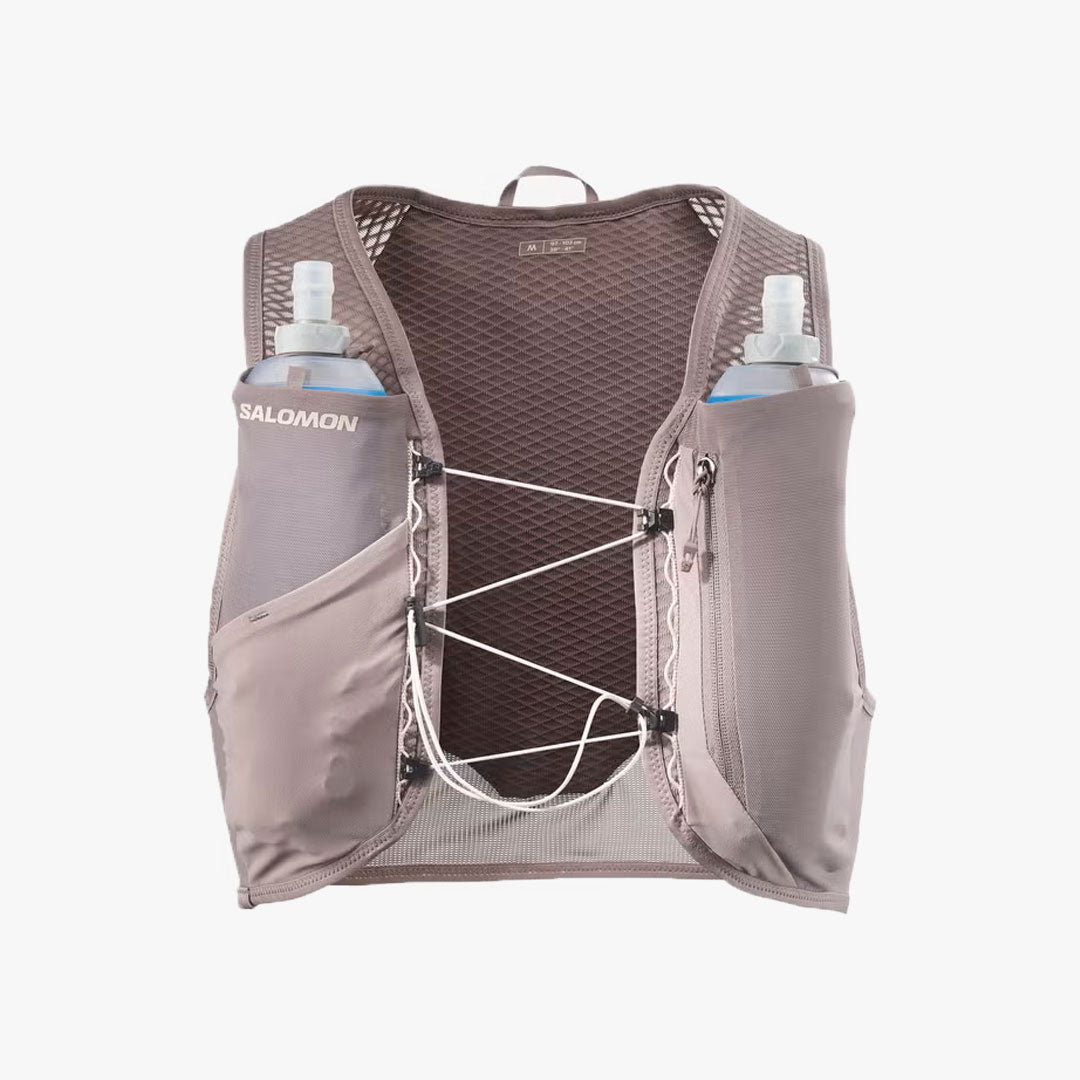 CHALECO SALOMON GRAVEL SKIN 4 IRON/SILVER CLOUD