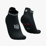 Calcetines Compressport Pro Racing V4.0 Low Black/White