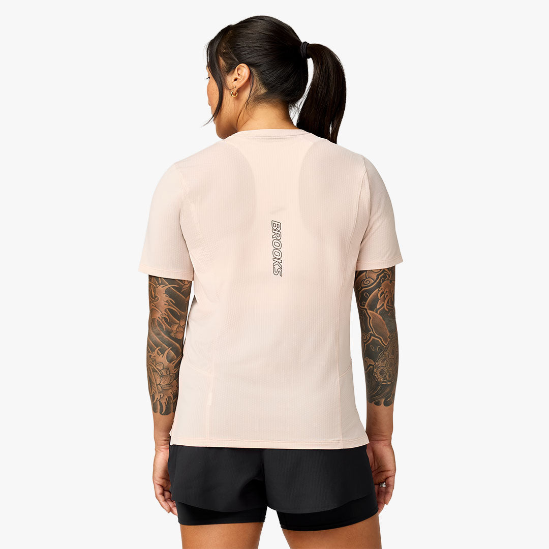 Camiseta Brooks High Point 2.0 W Rose Dust