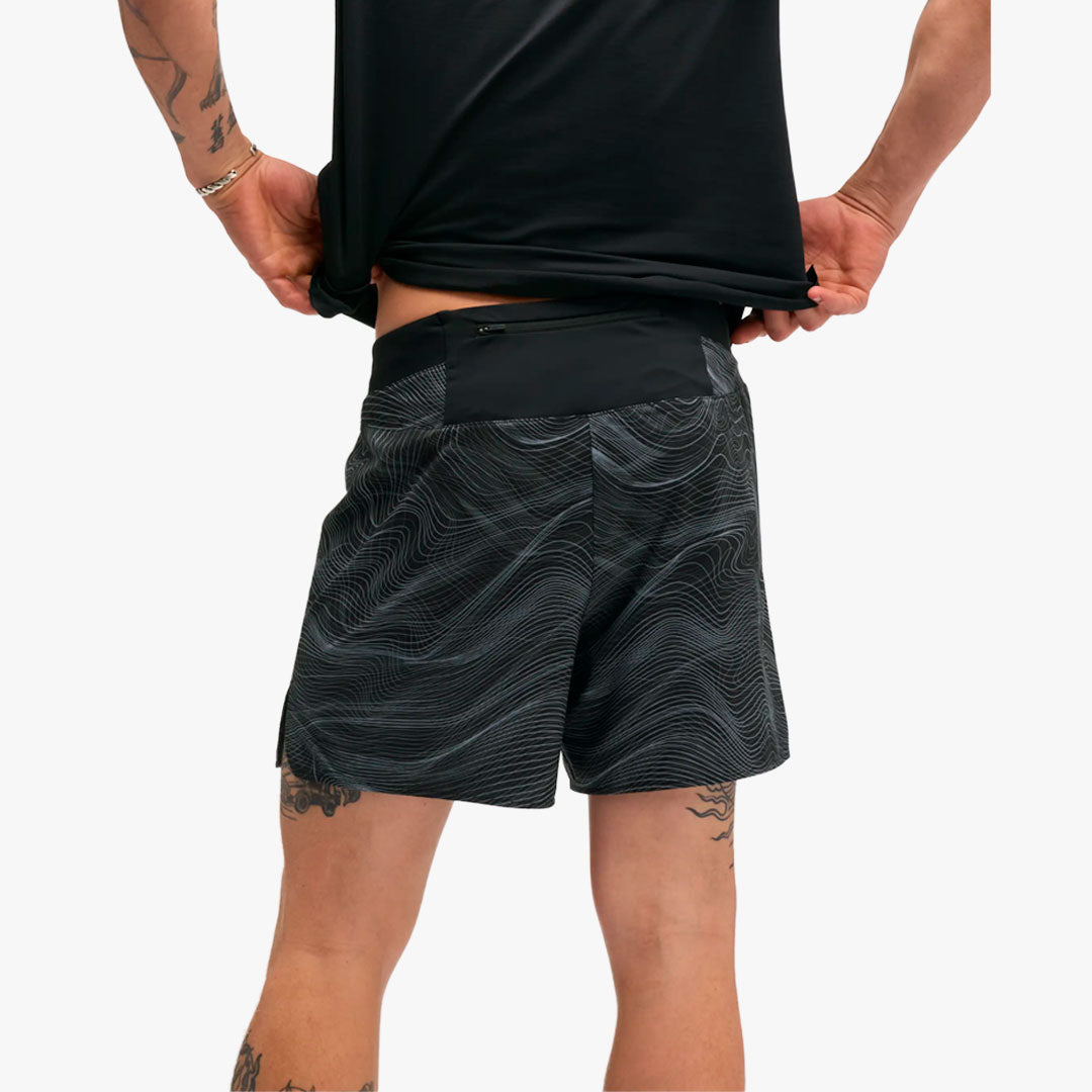 Pantalón Hoka Glide 12,7cm Black/White