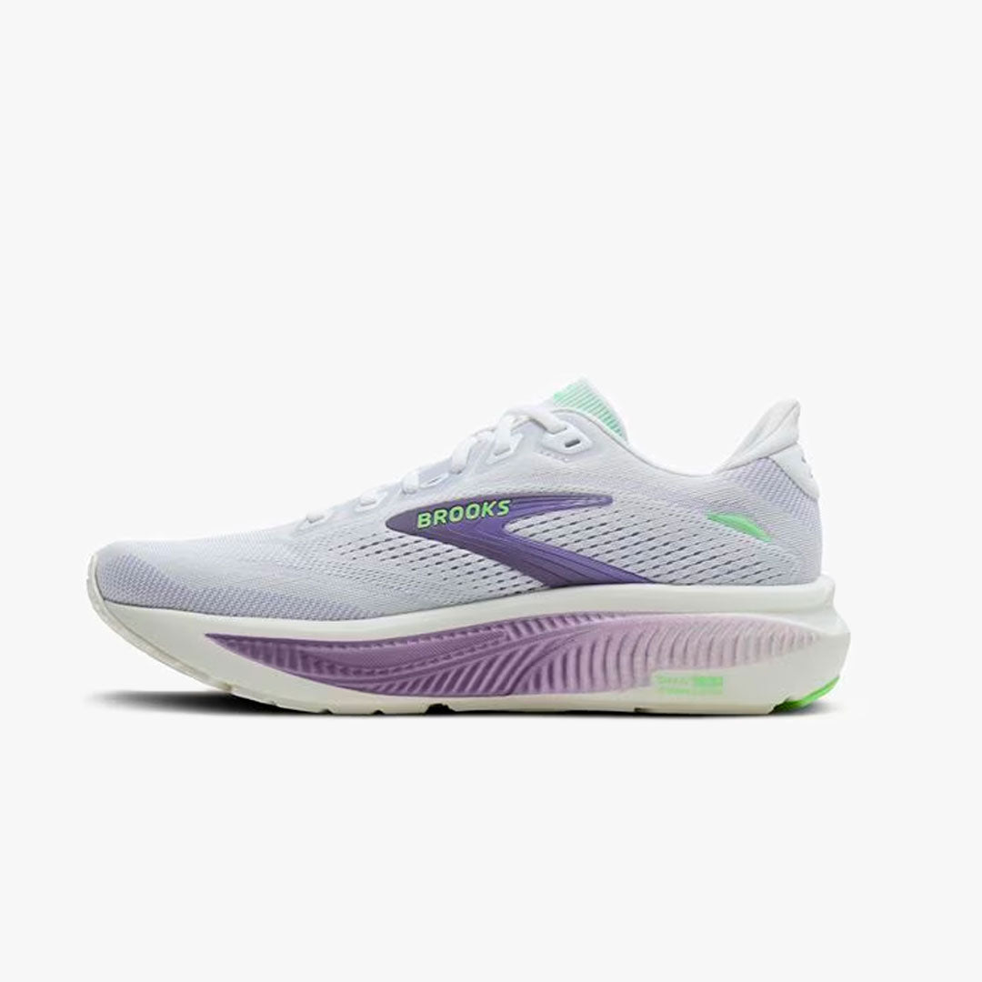 Brooks Ghost 18 W White/Purple Heb