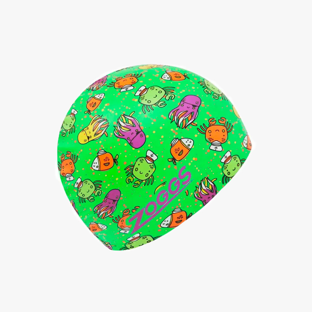 Gorro Zoggs Silicona Printed Green
