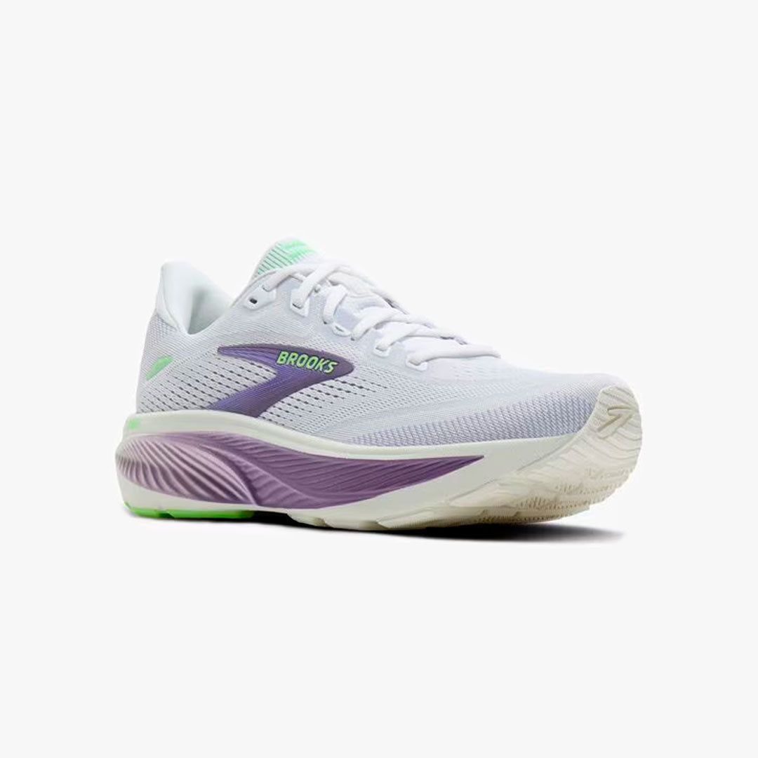 Brooks Ghost 18 W White/Purple Heb