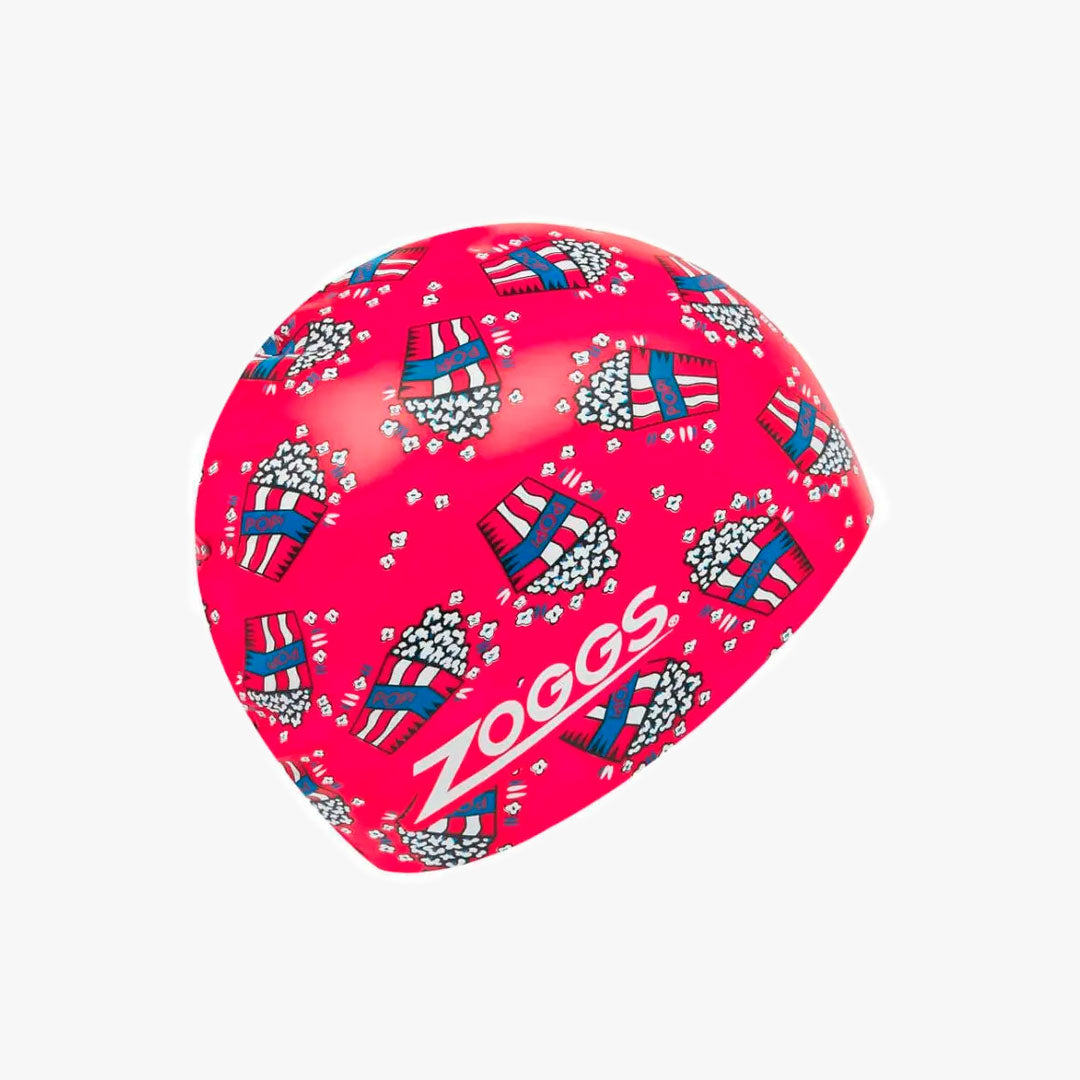 Gorro Zoggs Silicona Printed Popcorn