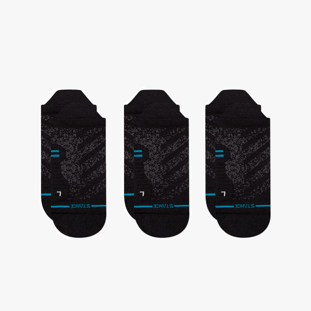 Calcetines Stance Run Ultra Light Tab Pack 3 Black