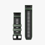 Correa Garmin Quickfit 26 mm Willow/Graphite Silicone