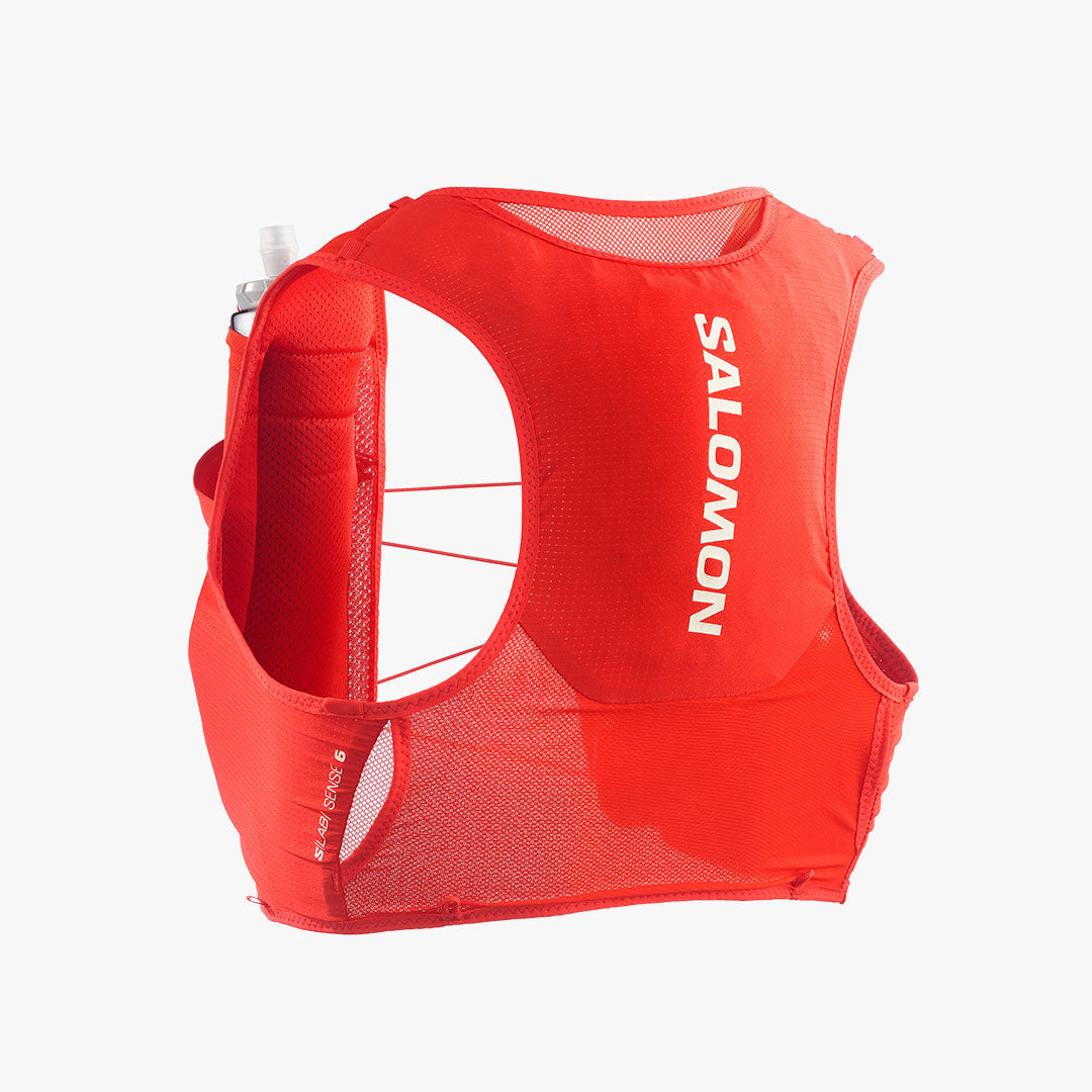 Chaleco Salomon S/Lab Sense 6 Set Fiery Red/Black