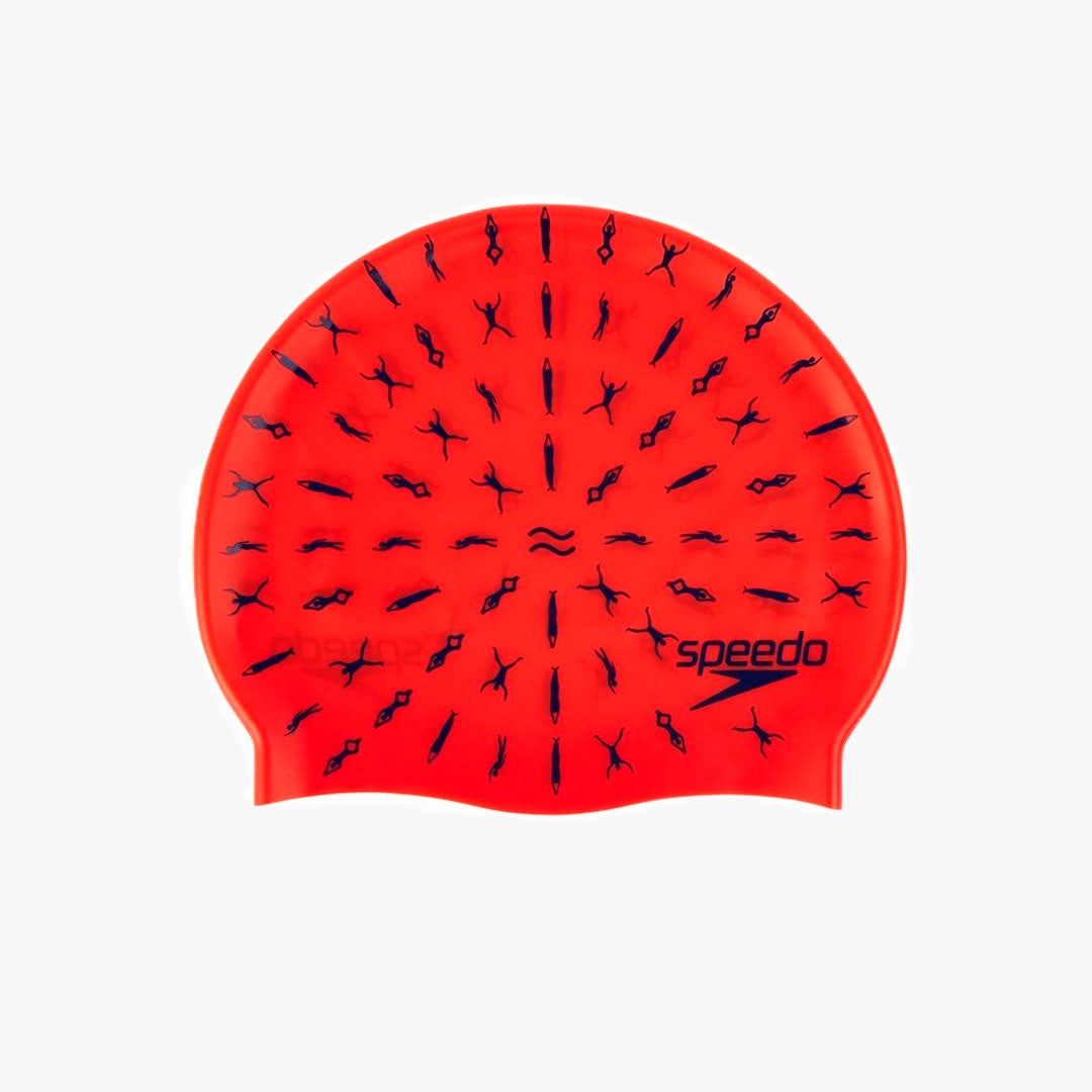 Gorro Speedo Silicona Junior Red
