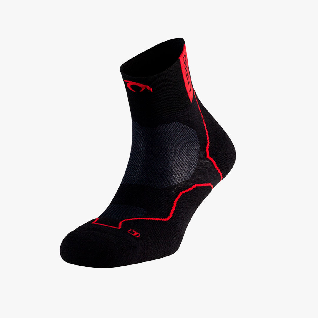 Calcetines Lurbel Desafio Three Black/Red