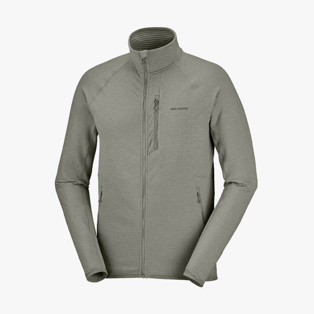 Chaqueta Salomon Essential Lightwarm Castor Gray
