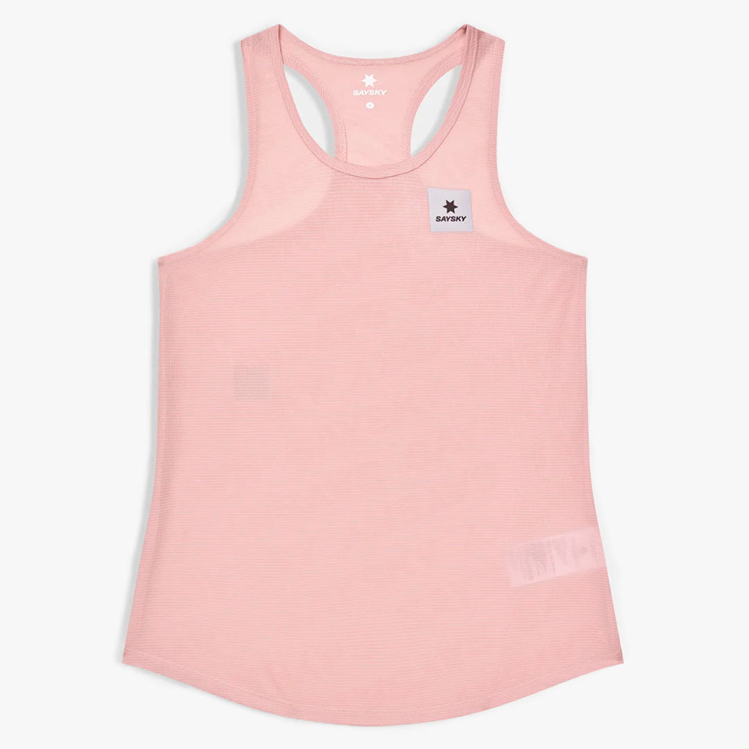 Camiseta Saysky Reactive Flow Singlet W Pink Logo
