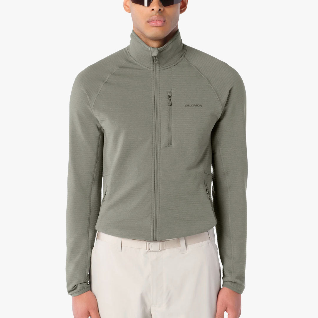 Chaqueta Salomon Essential Lightwarm Castor Gray
