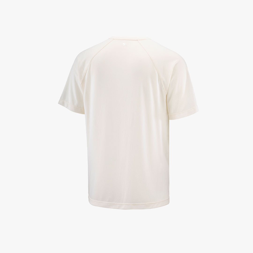 Camiseta Salomon Shakeout Core Whisper White