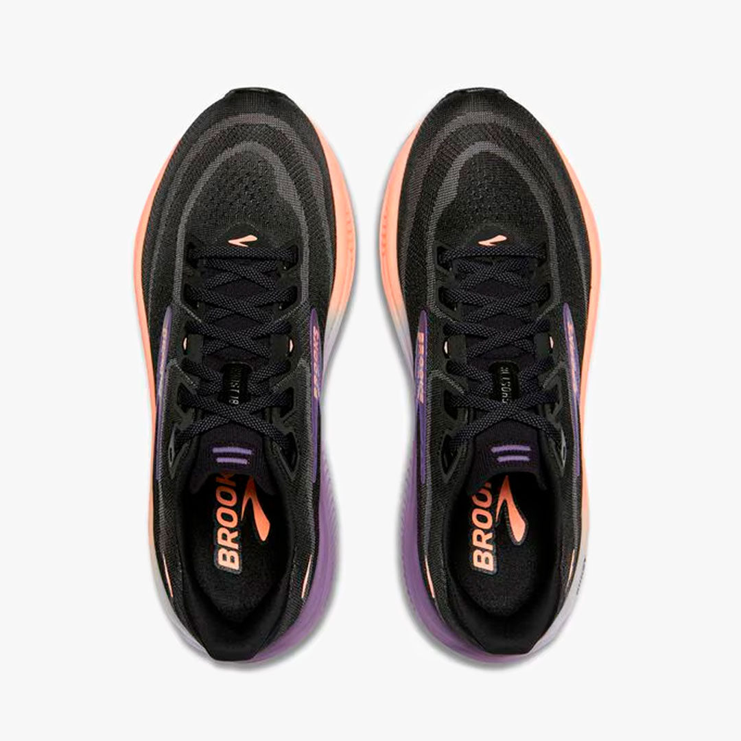 Brooks Ghost 18 W Black/Mulled Grape/Peach