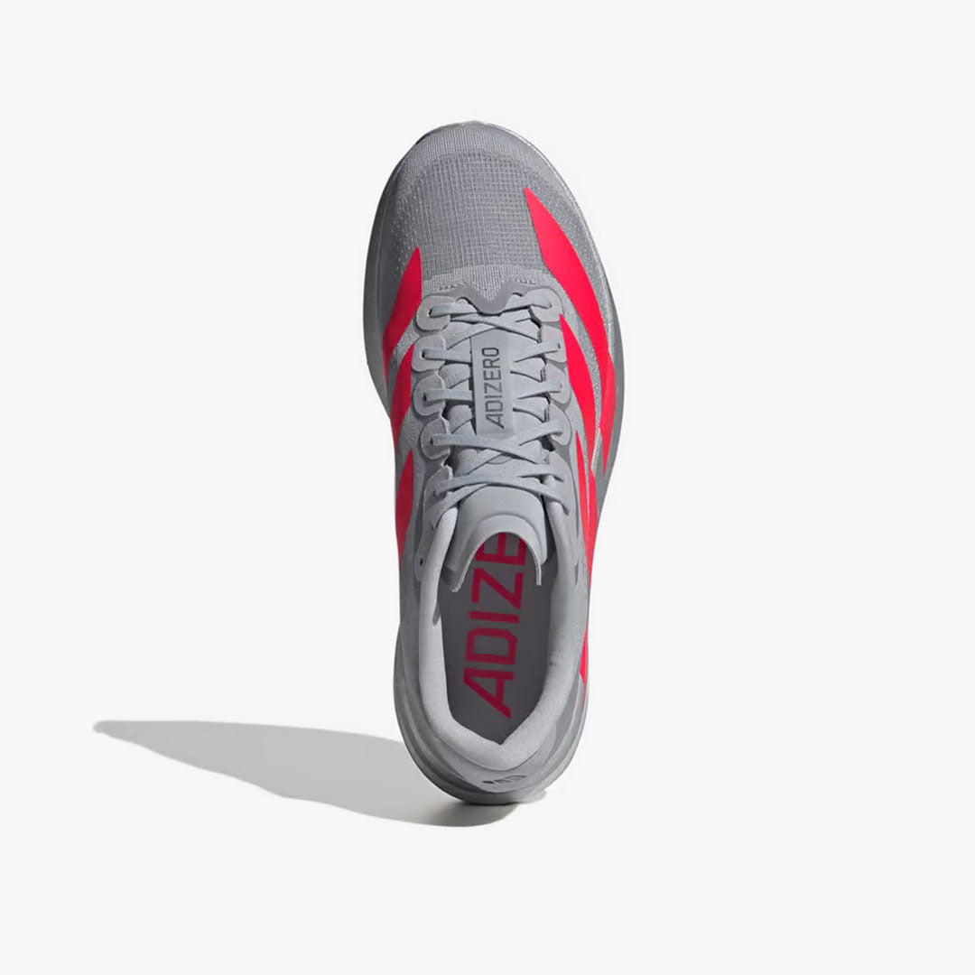 Adidas Adizero Evo SL Silver Metallic / Lucid Red / Iron Metallic