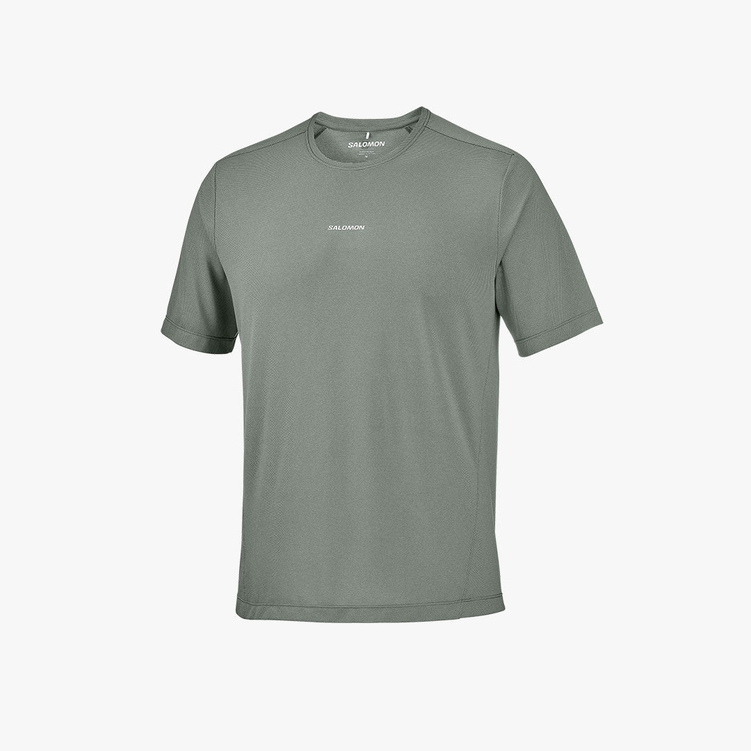 Camiseta Salomon Shakeout Core Castor Gray