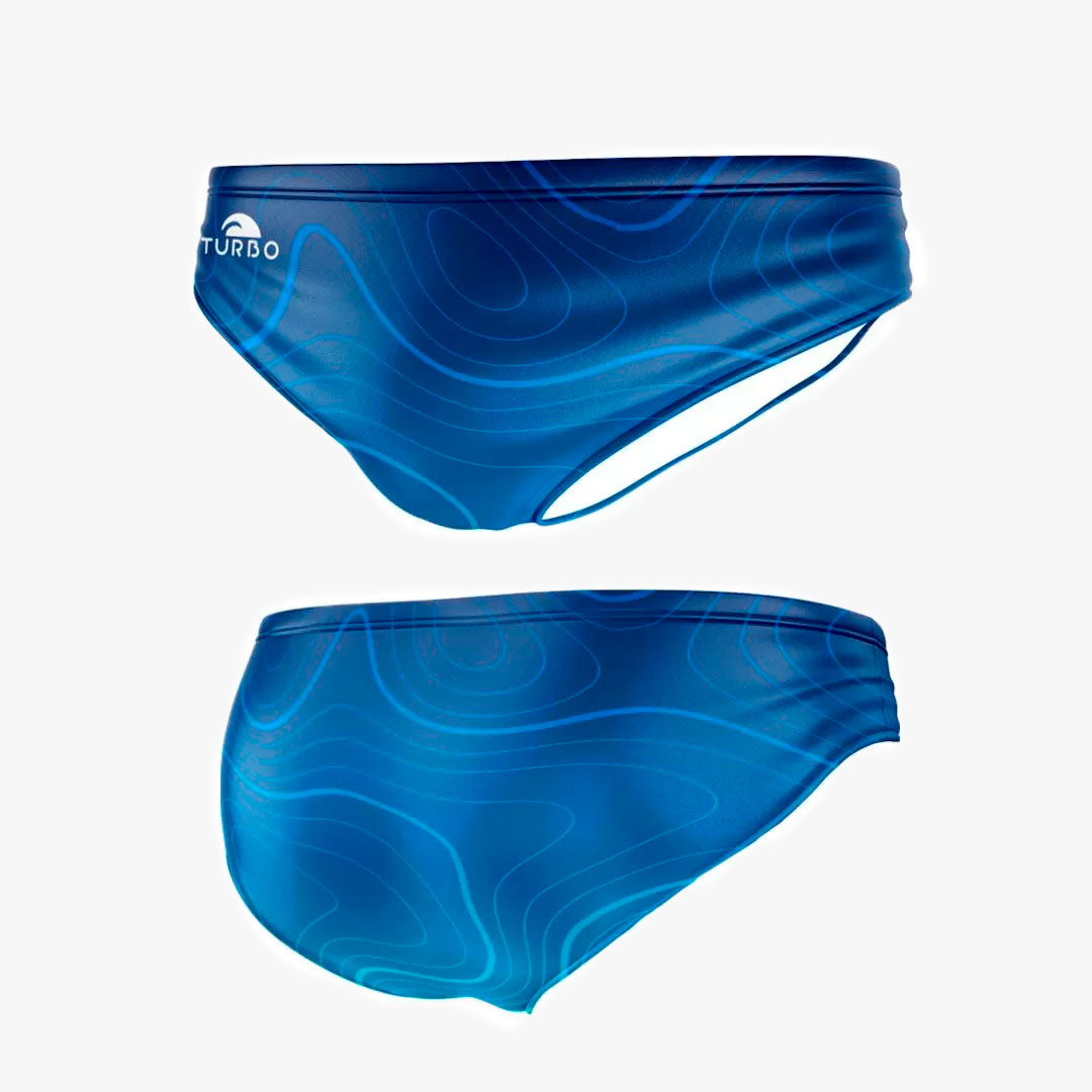 Bañador Turbo Waterpolo Tidal Contours