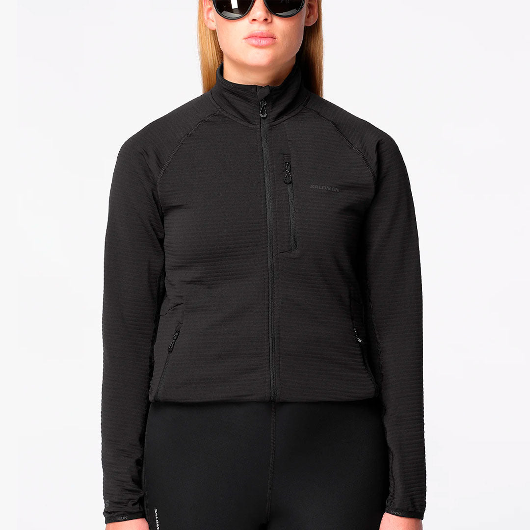 Chaqueta Salomon Essential Lightwarm W Deep Black
