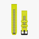 Correa Garmin Quickfit 22mm Amp Yellow/Graphite Silicone
