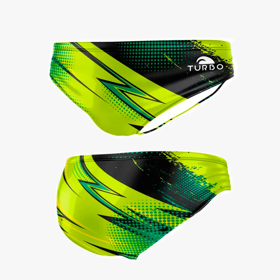 Bañador Turbo Waterpolo Lime Shock