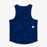 Camiseta Saysky Flower Combat Singlet Blue Flower