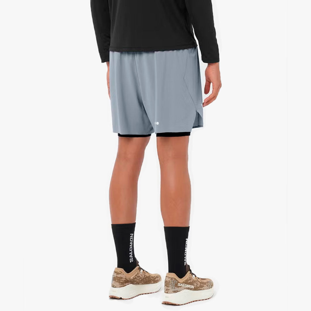 PANTALÓN SALOMON SENSE AERO 2IN1 TRAIL 5” TRADE WINDS