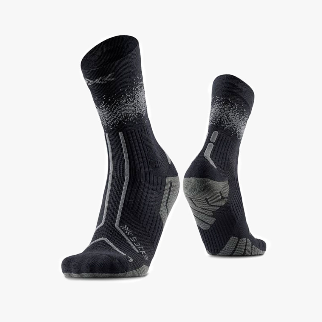 Calcetines X-Bionic Trailrun Terraskin Perform Crew Black/Grey