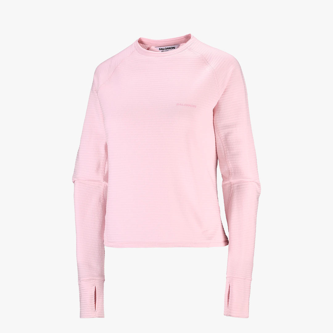 Camiseta Salomon Essential Lightwarm W Icy Pink
