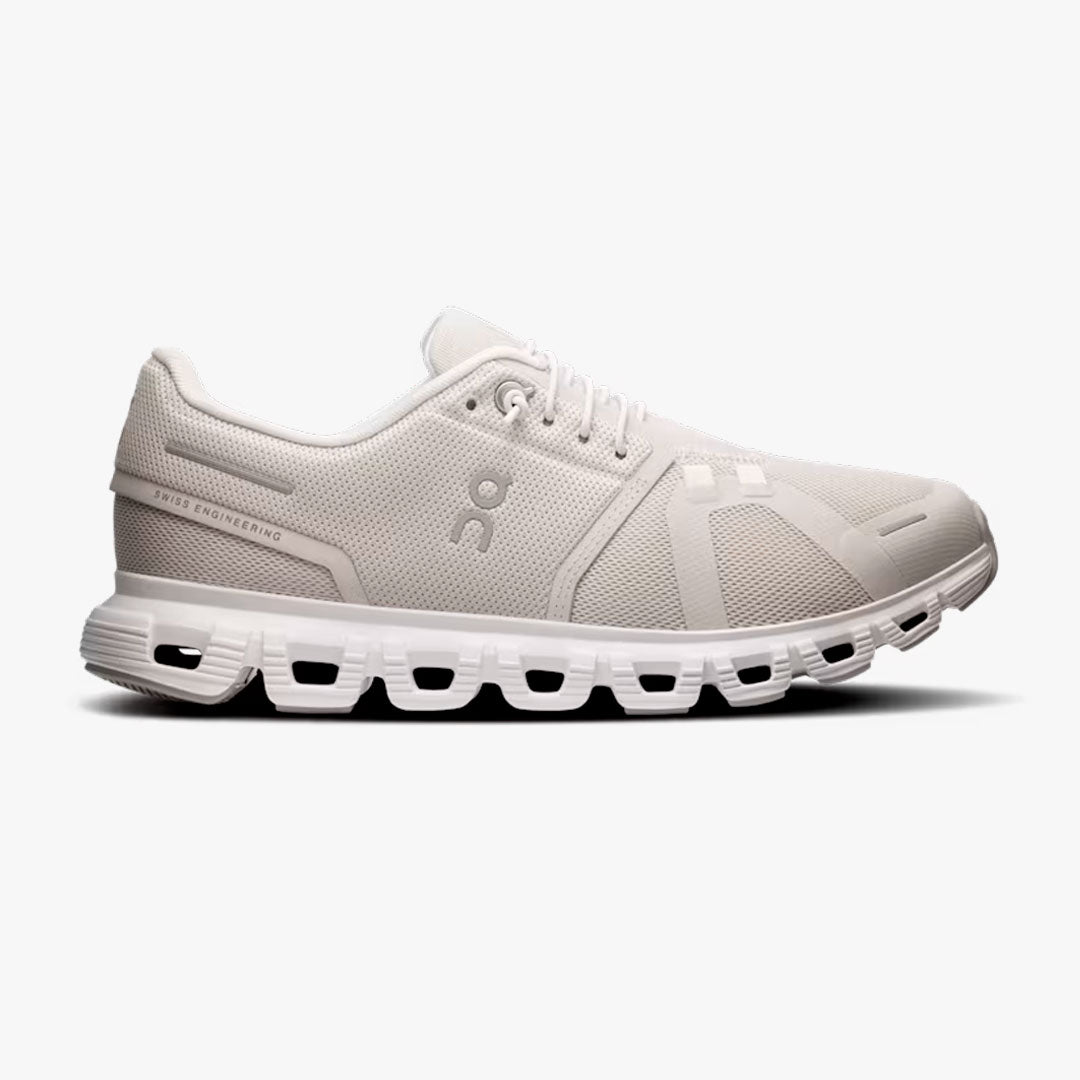 On Cloud 6 Wide W Pearl/White