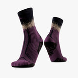 Calcetines X-Bionic Trailrun Terraskin Perform Crew Purple/Black