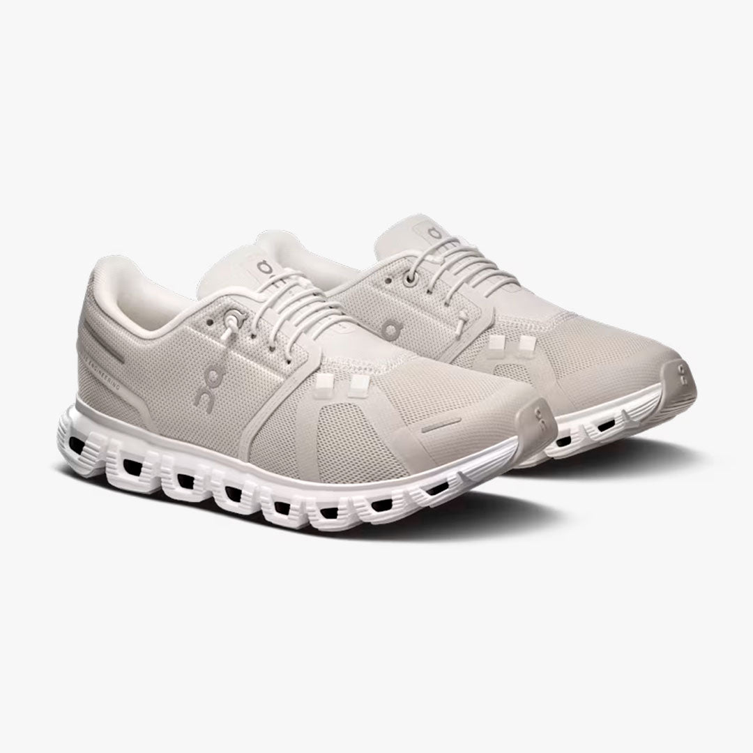 On Cloud 6 Wide W Pearl/White
