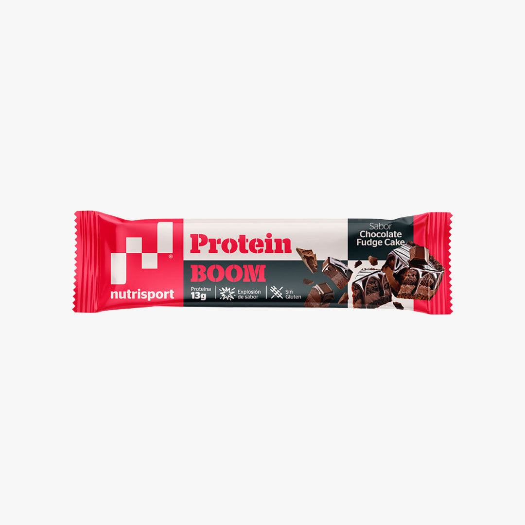 Barrita Proteica Boom Nutrisport Chocolate Fudge Cake