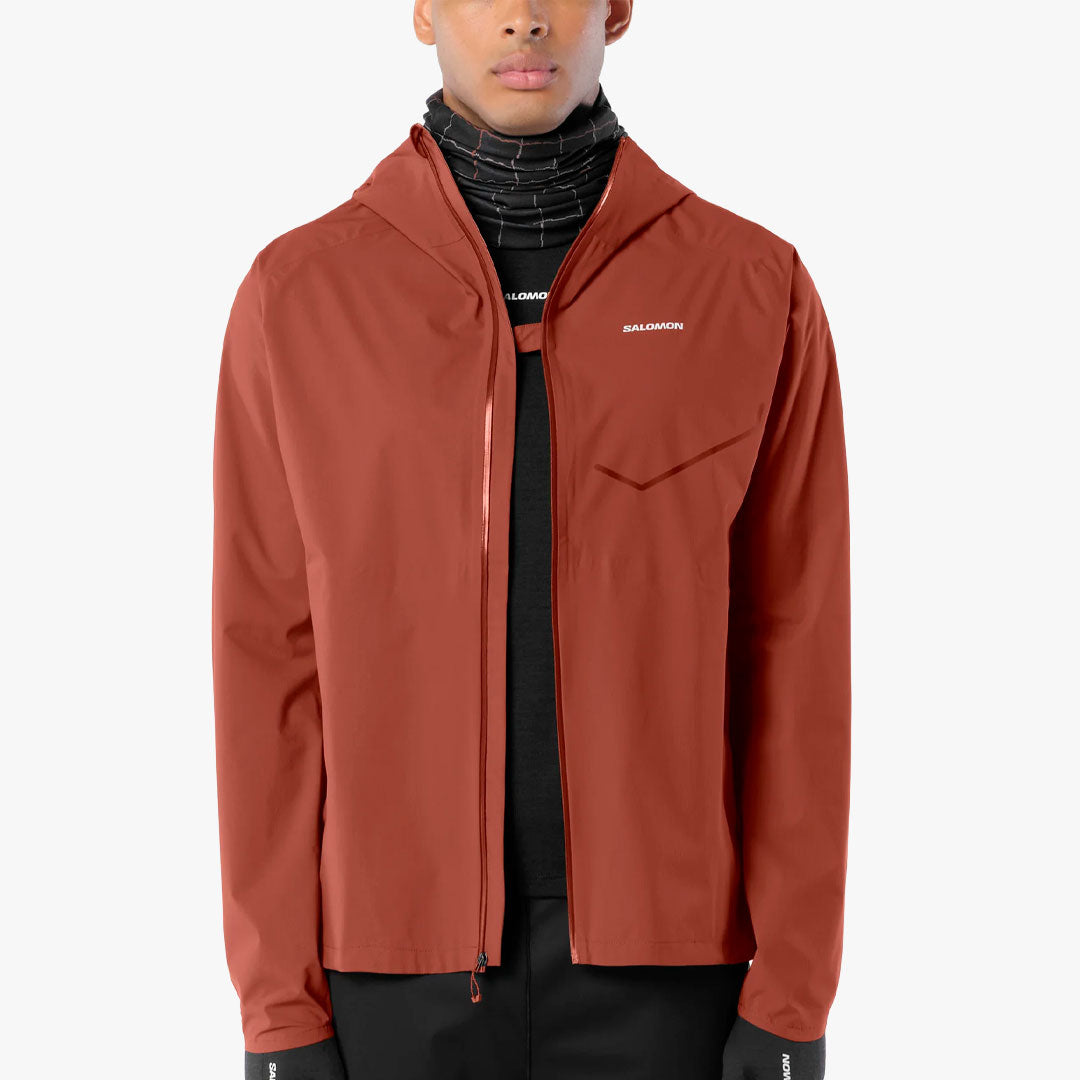 Chaqueta Salomon Bonatti Waterproof Burnt Umber