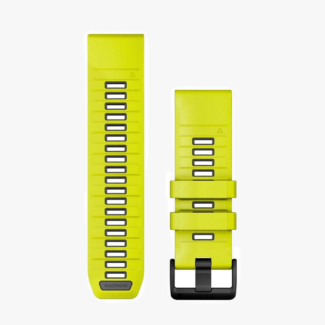 Correa Garmin Quickfit 26 mm Amp Yellow/Graphite Silicone